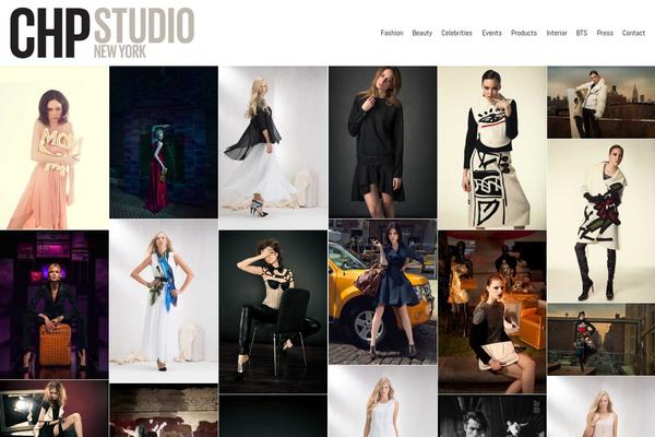 CONTRAST theme site design template sample