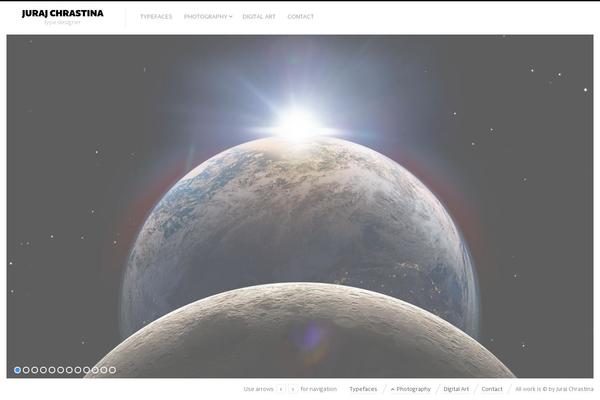 Fluxus theme site design template sample