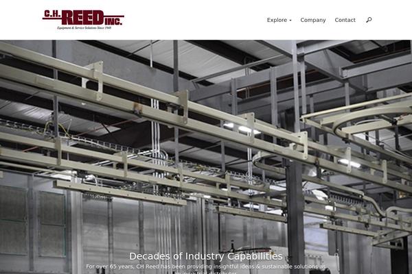 Roots theme site design template sample