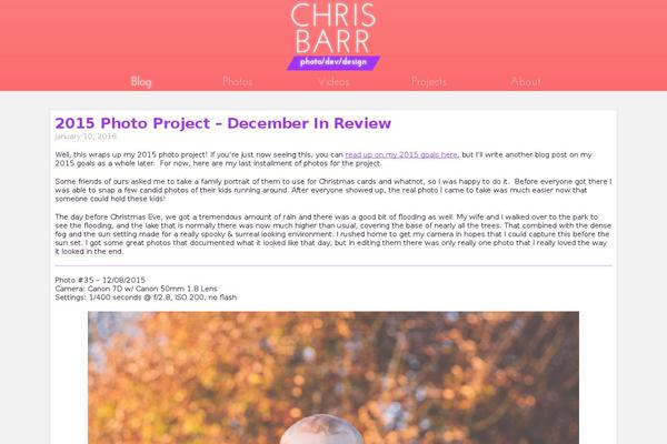 Barr theme websites examples