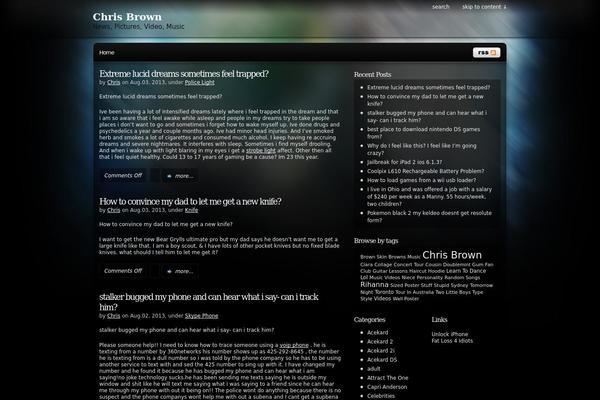 chris-brown.ca site used Pixeled