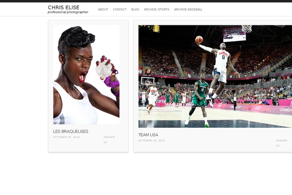 Sideswipe theme site design template sample