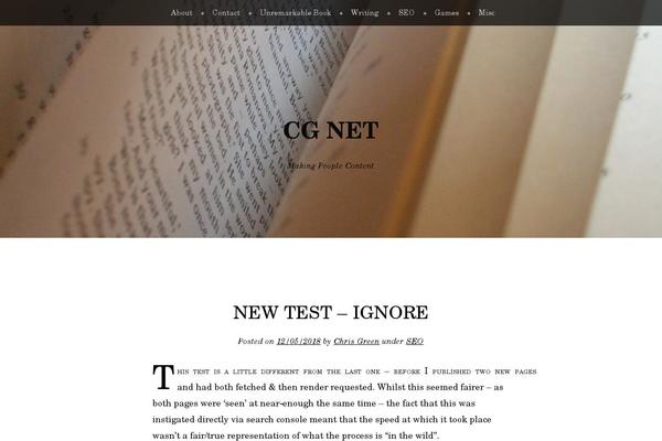 Book Lite theme site design template sample