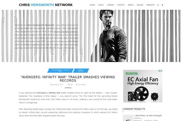 Bosa theme site design template sample