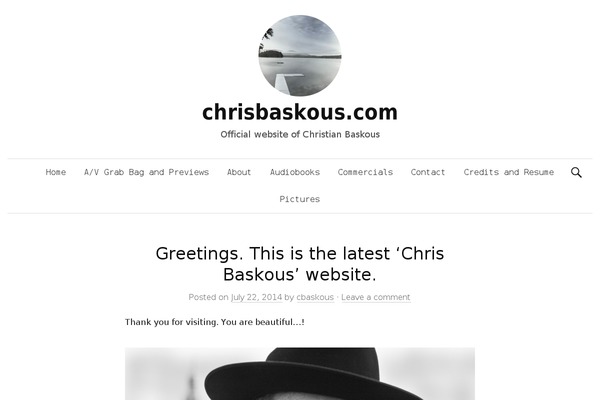 Graphy theme site design template sample