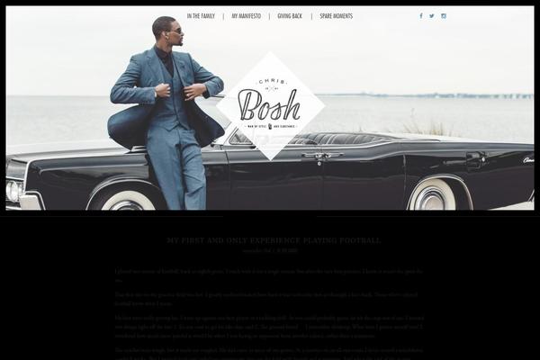 chrisbosh.com site used Chrisbosh