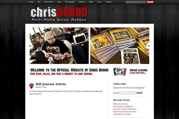 Pacifica theme site design template sample