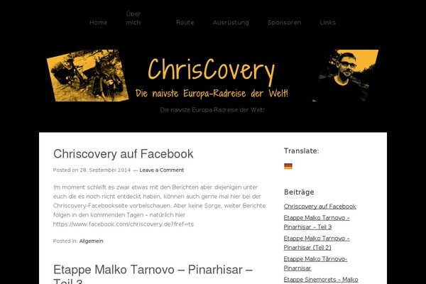 Alpha theme site design template sample