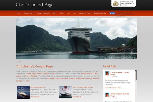 chriscunard.com site used Du-theme