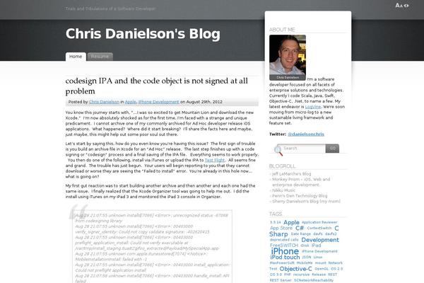 Site using WP-CodeBox plugin