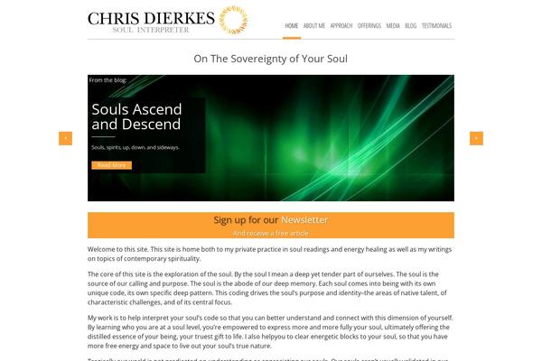 chrisdierkes.com site used Minimum Child Theme