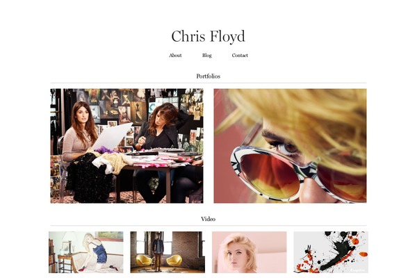 chrisfloyd.com site used Tjhole