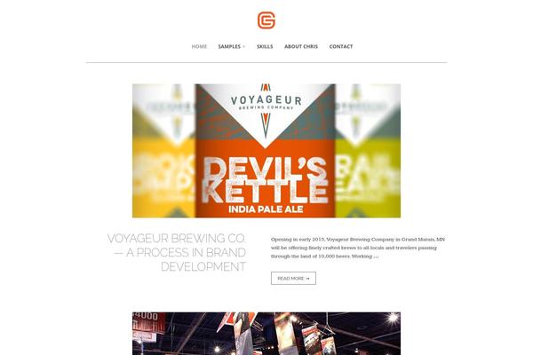 Blank theme site design template sample