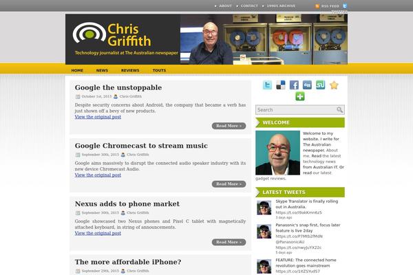 Igadgets theme site design template sample