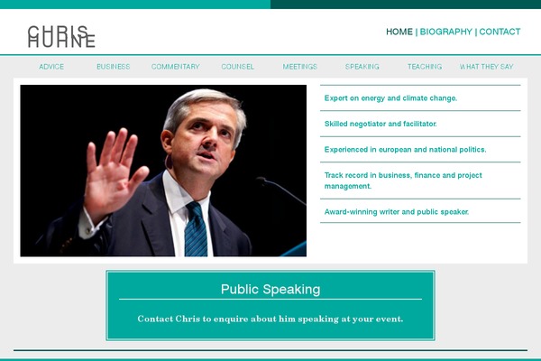 Ch theme site design template sample