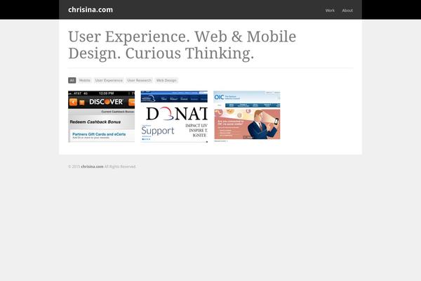 Reveal theme site design template sample