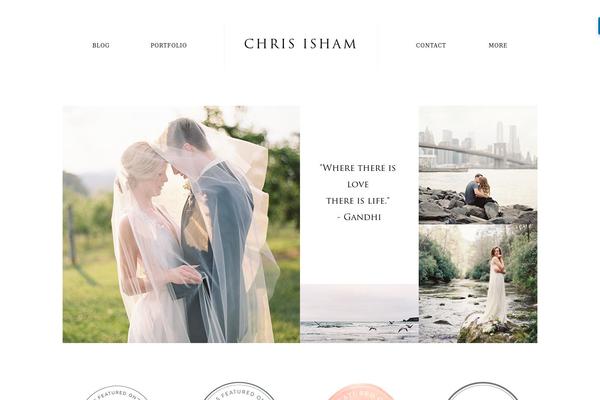 Rebecca theme site design template sample