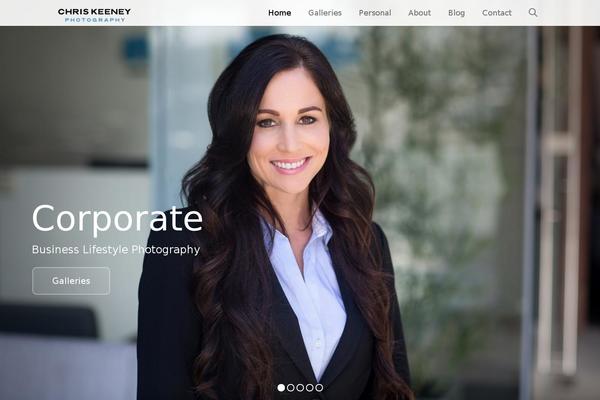 Cubo theme site design template sample