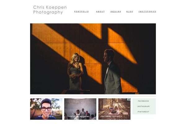 ProPhoto 5 theme site design template sample