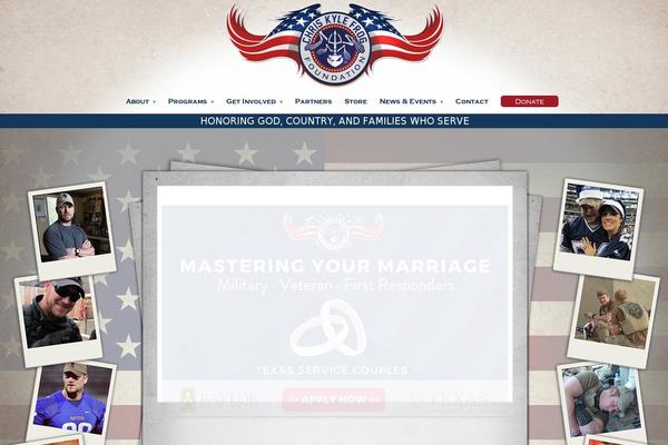 chriskylefrogfoundation.org site used Divi_new