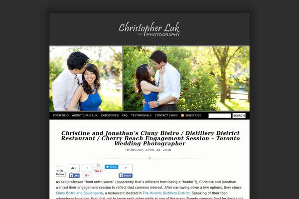 ProPhoto 3 theme site design template sample