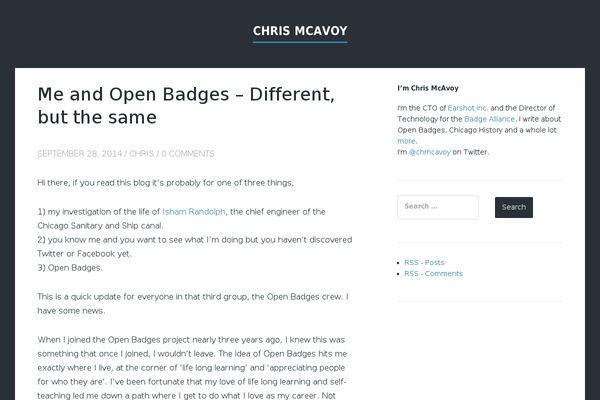 Finch theme site design template sample