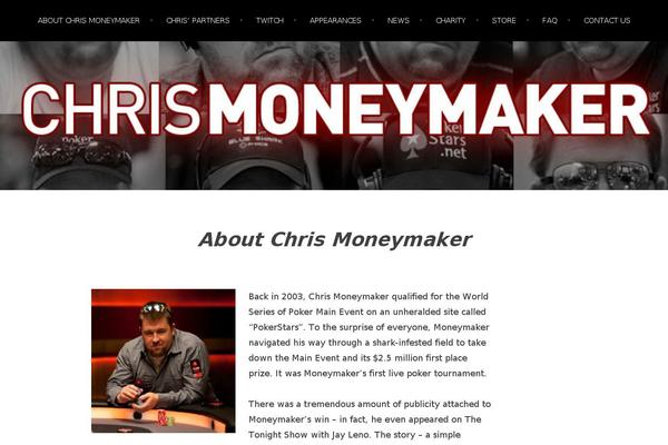 Argent theme site design template sample