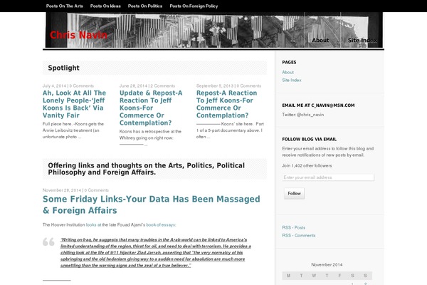 Hemingway-rewritten theme site design template sample