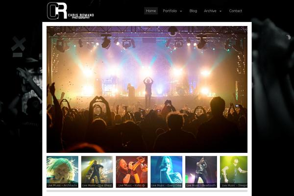 Modularity theme site design template sample
