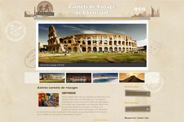 Trawell theme site design template sample
