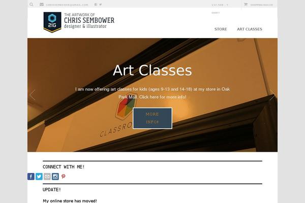 Site using SlideDeck 1 Lite Content Slider plugin
