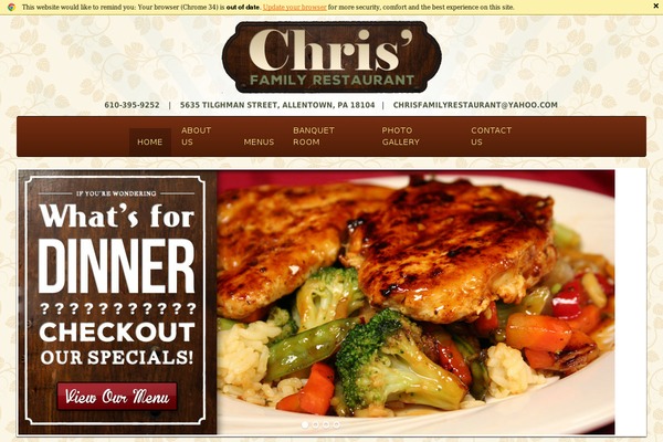 Winfield theme site design template sample