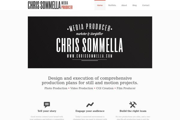 Quickstep theme site design template sample