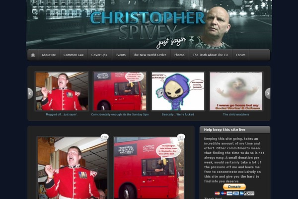 chrisspivey.org site used ChromeBlog