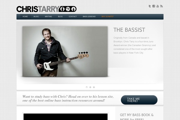 Dejavu theme site design template sample