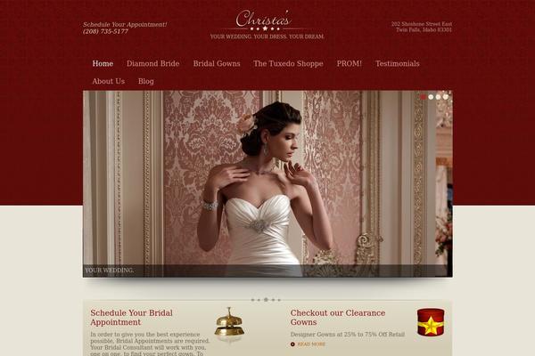 Hospitality theme site design template sample