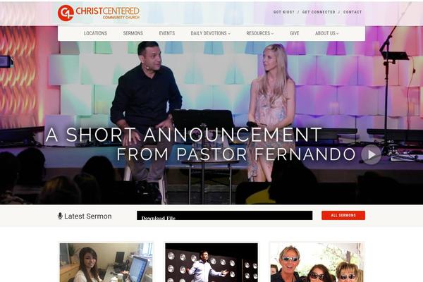 NativeChurch theme site design template sample