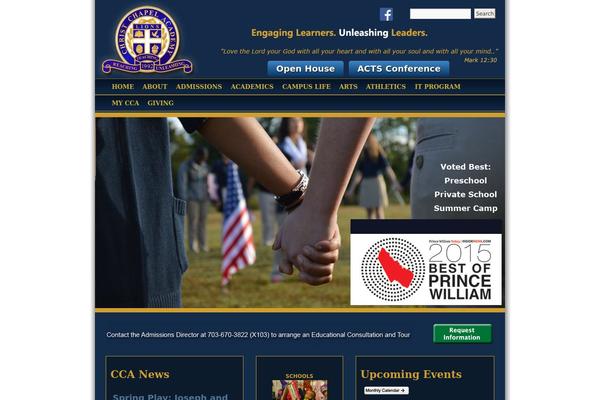 Cca theme site design template sample