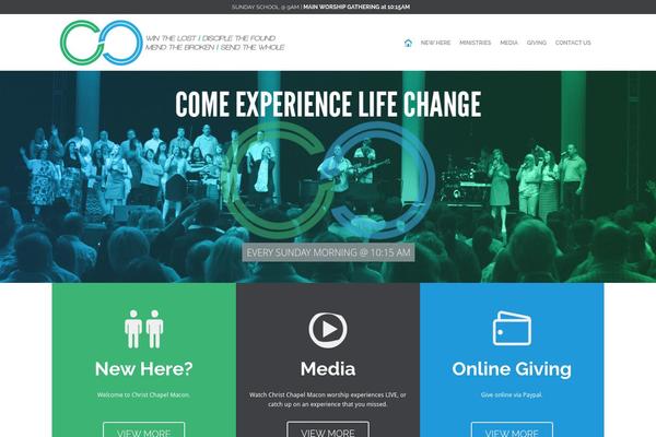 Church and Event theme site design template sample