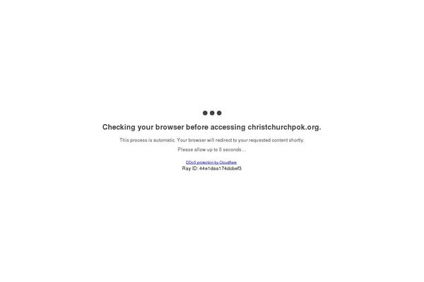 christchurchpok.org site used Evangelist-parent