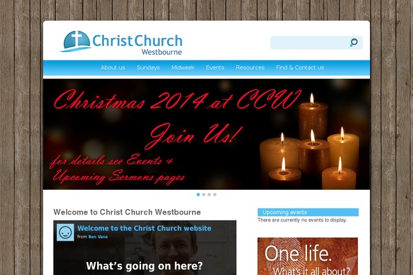 christchurchwestbourne.com site used Sfwebtemplate