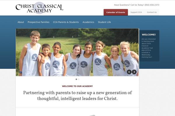 Education theme site design template sample