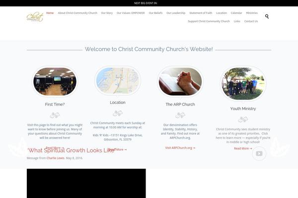 Church and Event theme site design template sample