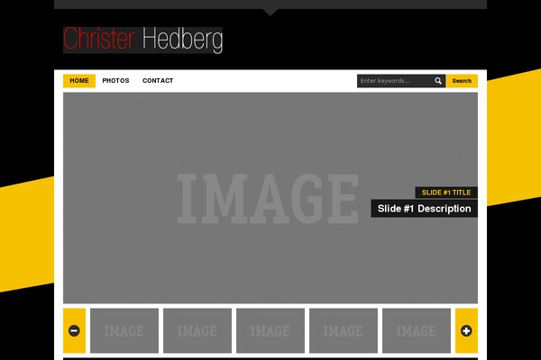 Semplice6 theme site design template sample