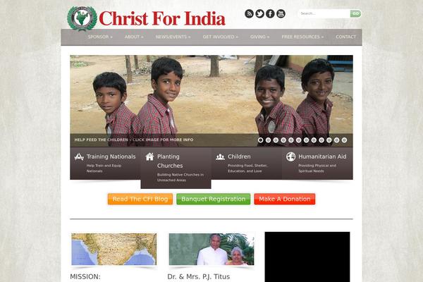 Cold theme site design template sample