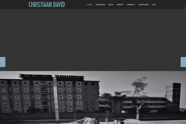 Scroller theme site design template sample