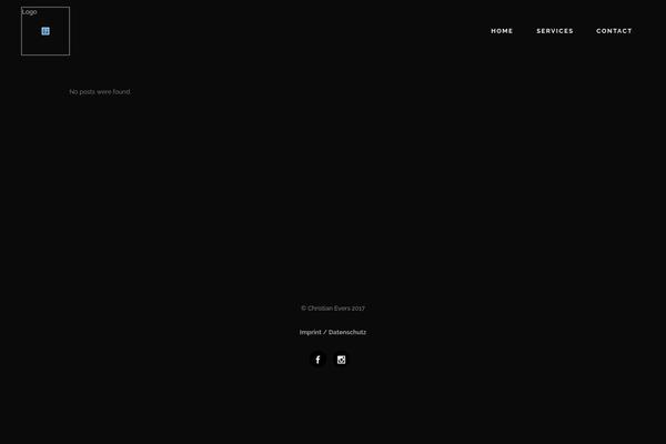Stockholm Child theme site design template sample