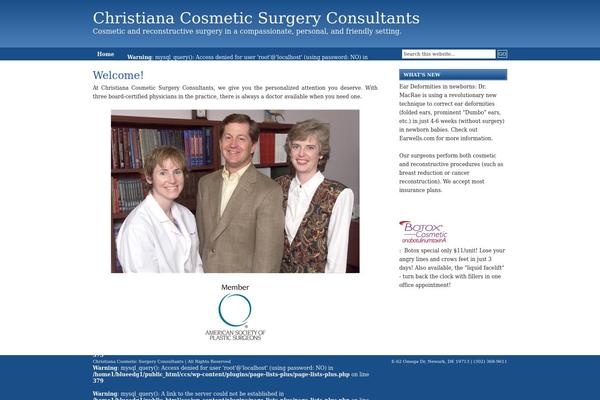 Ascension theme site design template sample