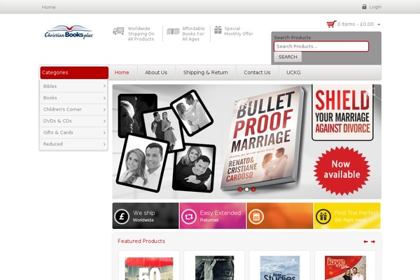 christianbooks-plus.com site used MegaShop