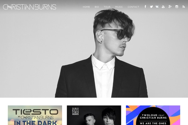 Central theme site design template sample